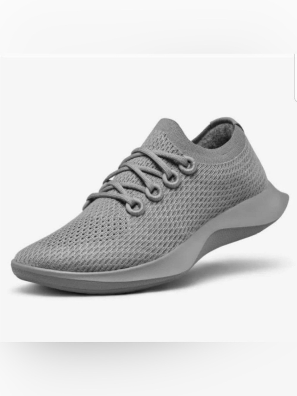 Allbirds Women's Tree Dasher 2 Sneaker Grey Size 10